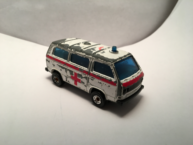 Illustration for article titled Matchbox Volkswagen transporter (1980's)